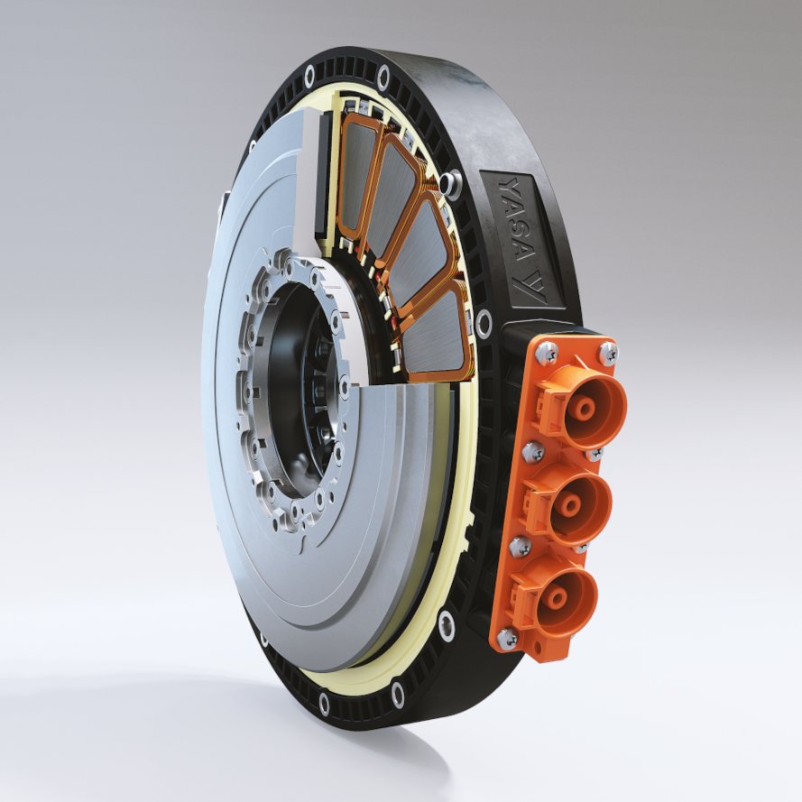 Torque Show How YASA's highefficiency axialflux motors are extending