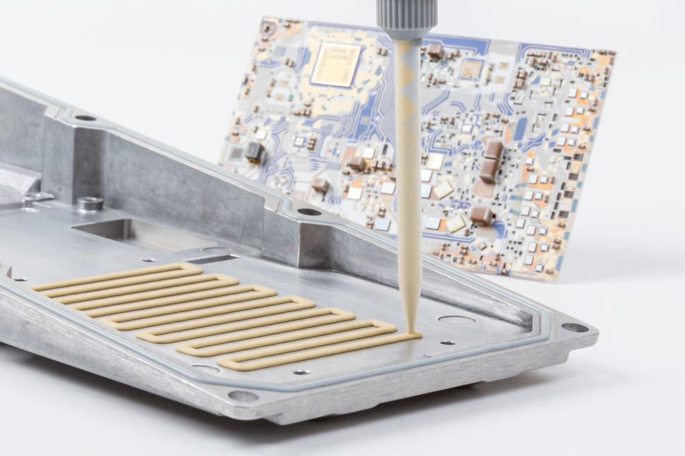 WACKER has taken products with a successful track record in power electronics assemblies and used them to develop numerous silicone-based TIMs for the electromobility sector